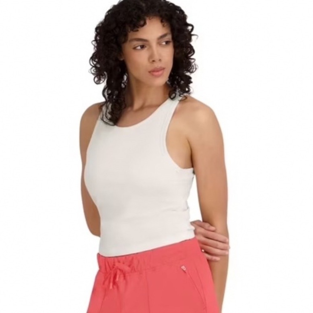 Outdoor Voices Tank Ruched Side White XL